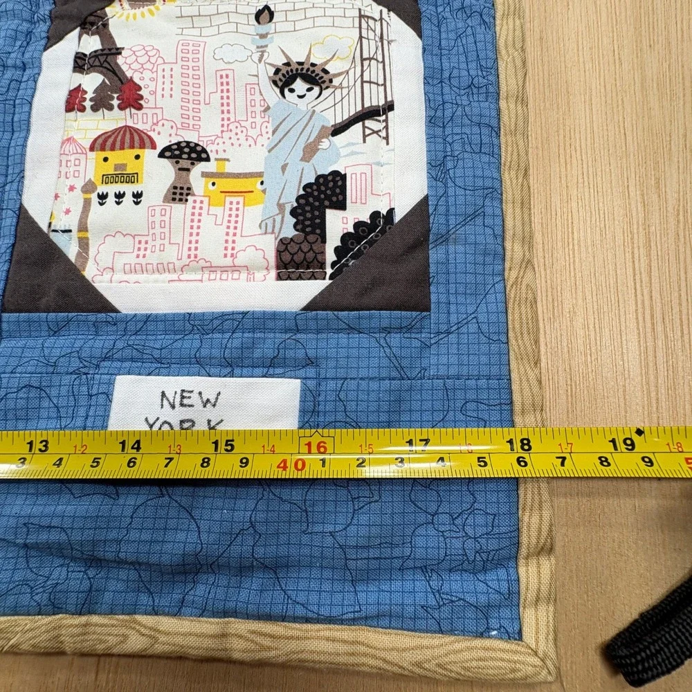 Handmade quilted wall